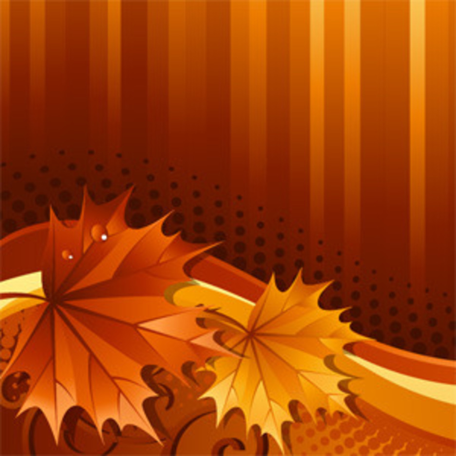 Background With Maple Leaves