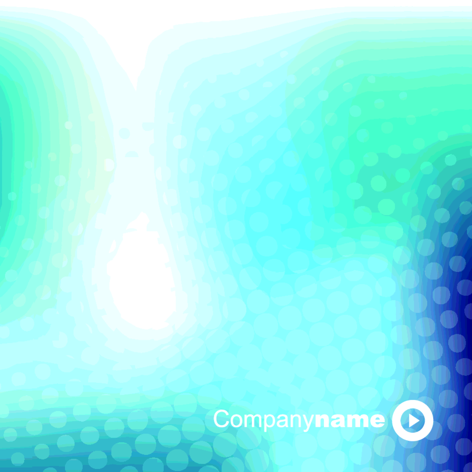 Blue Business Halftone Background