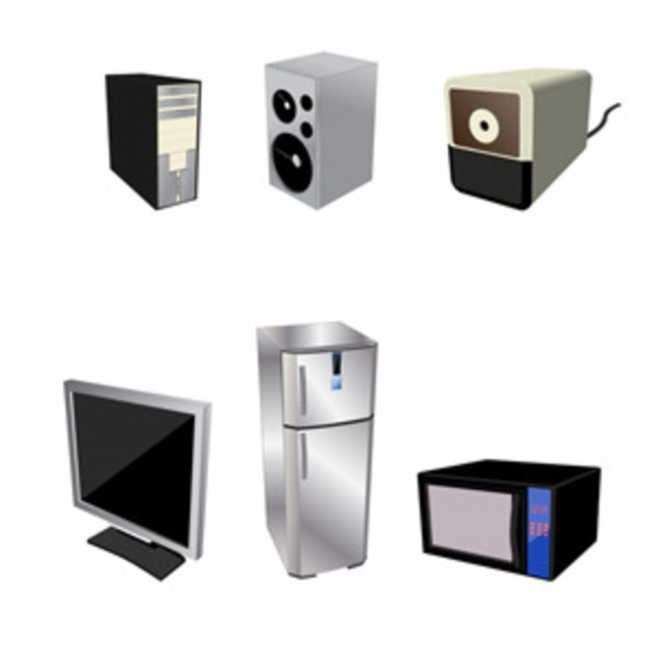 Home Electrical Appliances Ã¢â¬â Free Vector