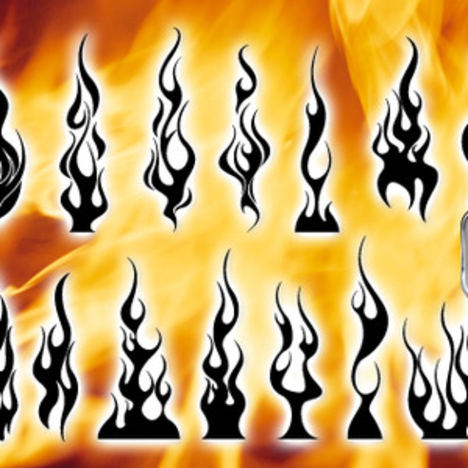 14 Flames For Logo Design