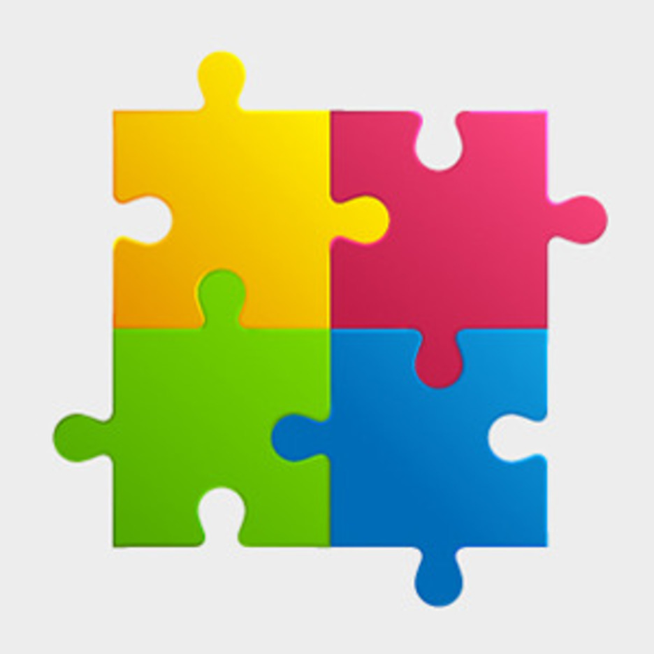 Free Colorful Puzzle Pieces | FreeVectors