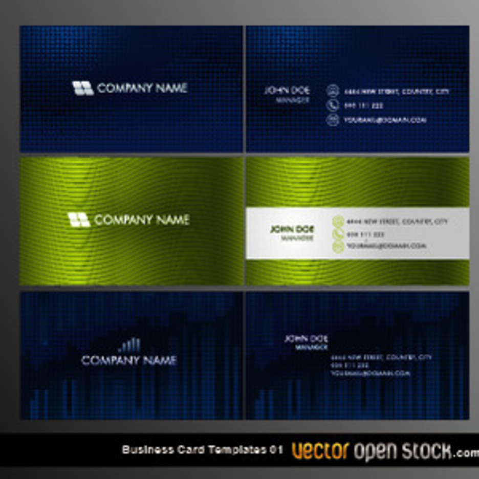 Vector Business Card Templates 01