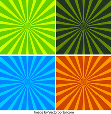 Simple Sun Rays | FreeVectors