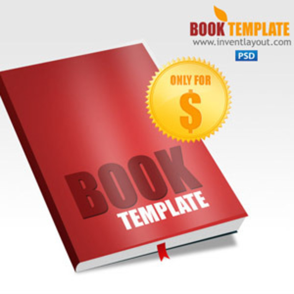 Book Template PSD