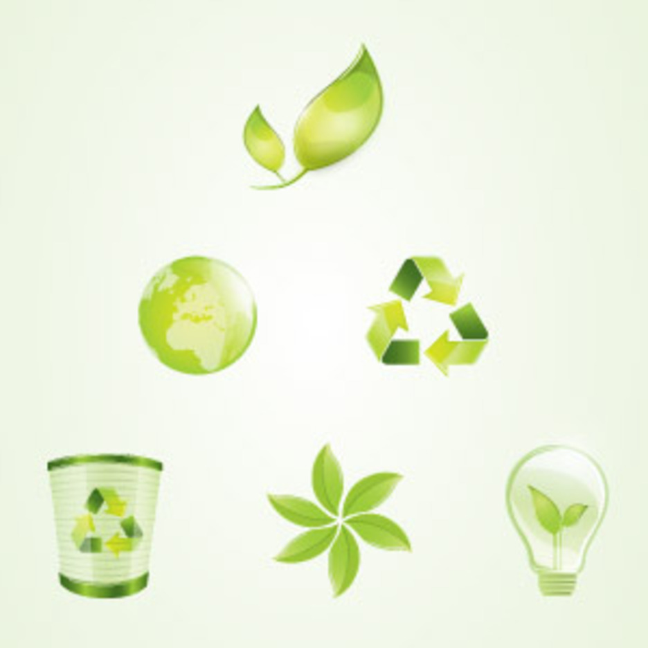 Eco Vector Logo Elements