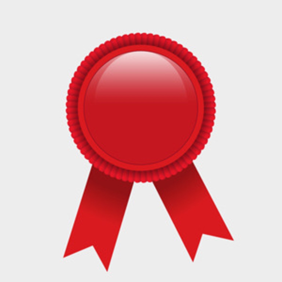 Free Vector Of The Day #79: Red Award Ribbon