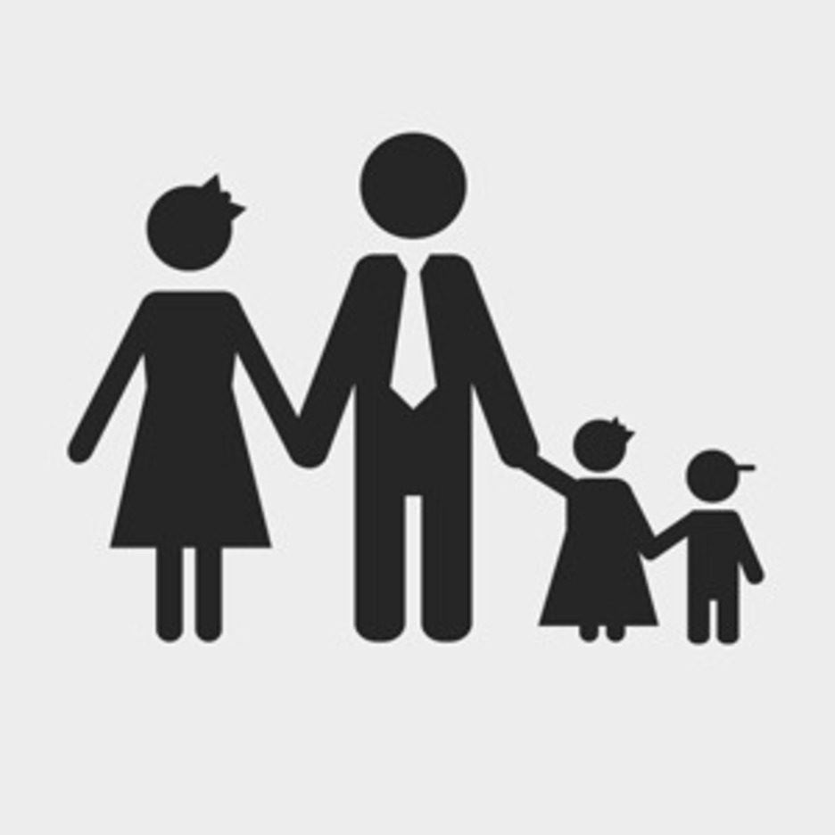 Free Vector Of The Day#95: Family Silhouette