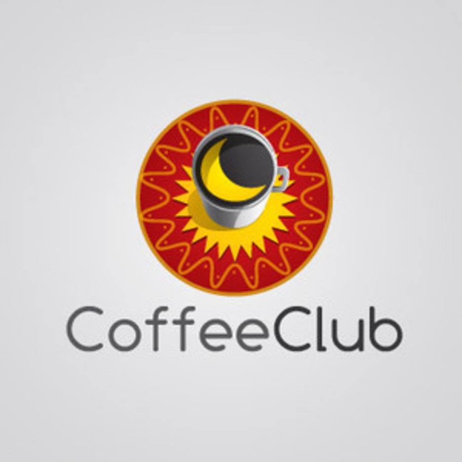 Coffee Club Logo Vector