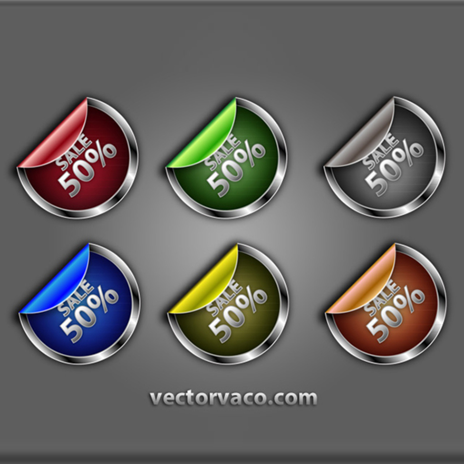 Free Vector Badges Pack | FreeVectors