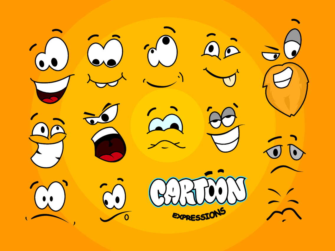 cartoon expressions