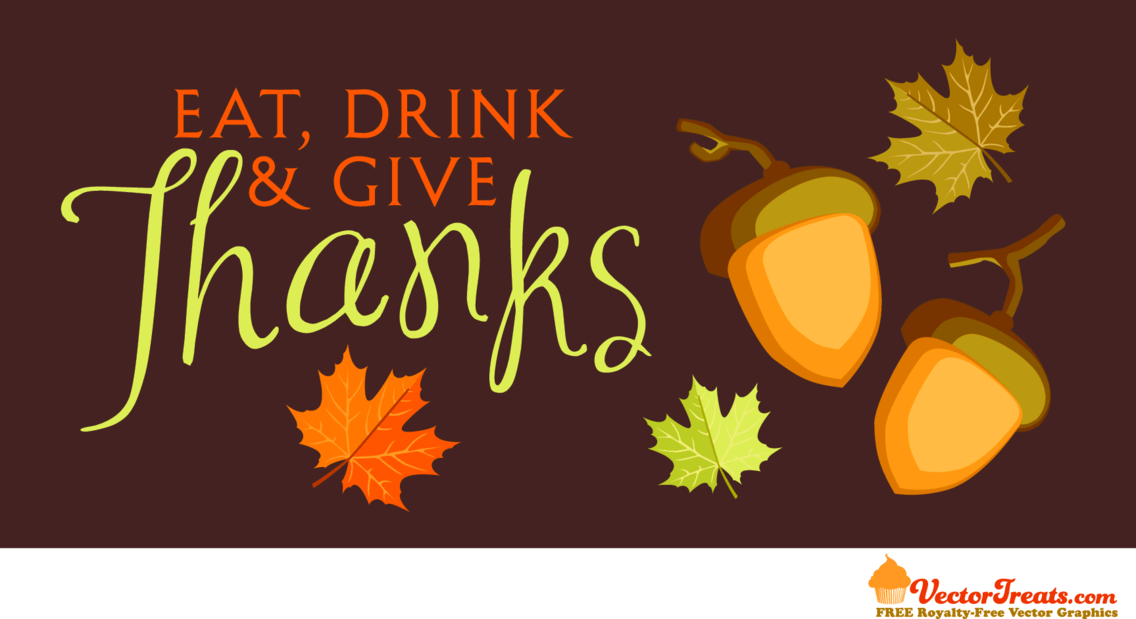 Free Vector Thanksgiving Background