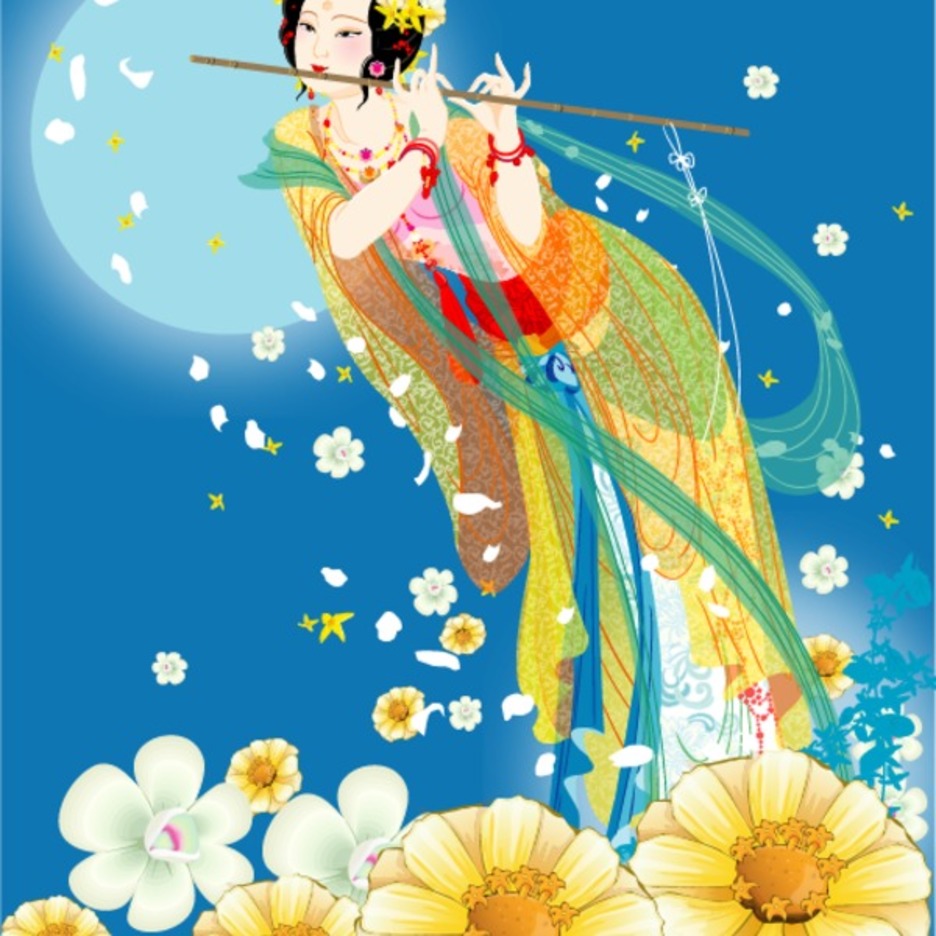 Geisha Vector 