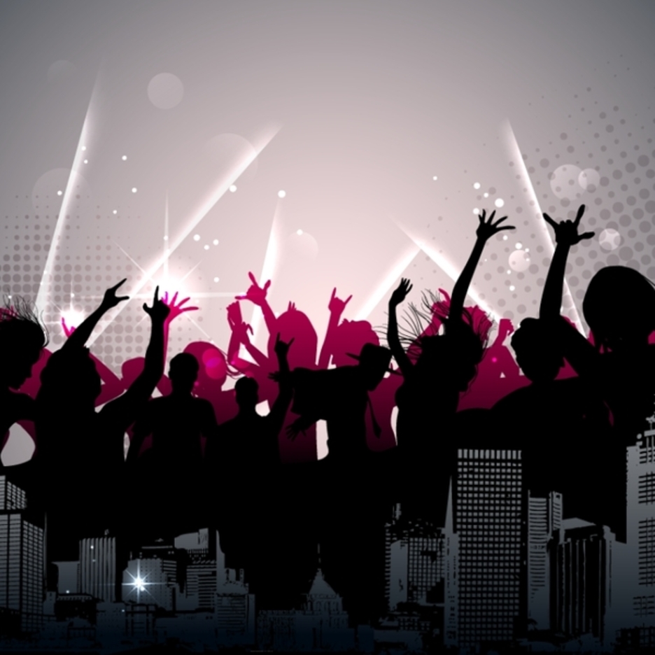 Free Urban Dance Party Vector