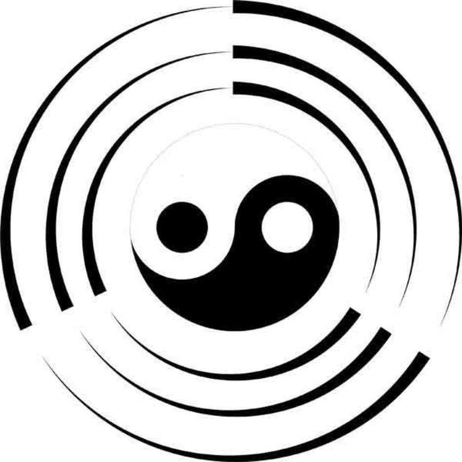 Tai Chi Yin Yang Vector Logo