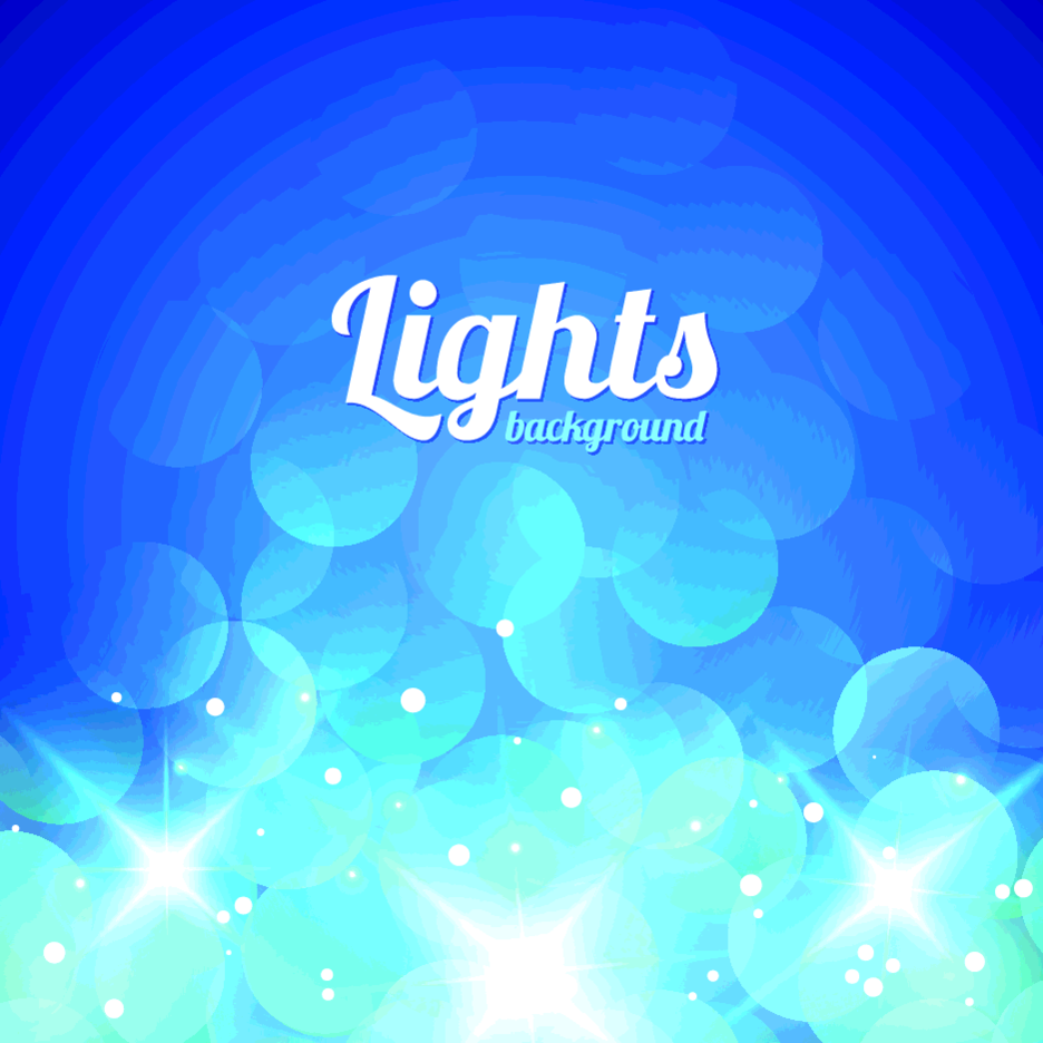 Free Vector Bokeh Light Background 