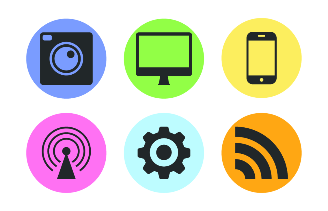 Free Technology Vector Icon Pack | FreeVectors