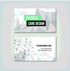 Black and White Business Card