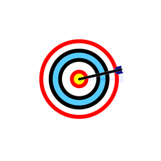 Bull's Eye Vector Icon