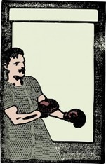 Boxing Man - Colour