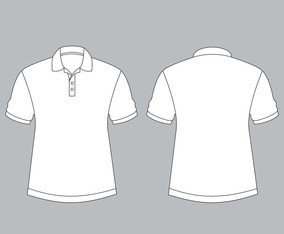 Polo Shirt Template | FreeVectors