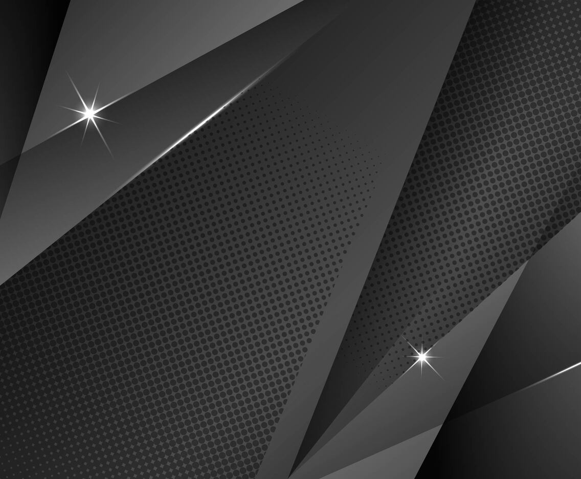 Abstract Black Background with Halftone Accent