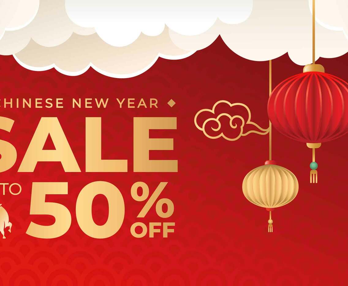 Celebrate Chinese New Year Sale Banner