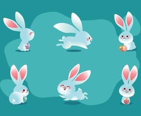 song white rabbit - 7567 Free Vectors to Download | FreeVectors