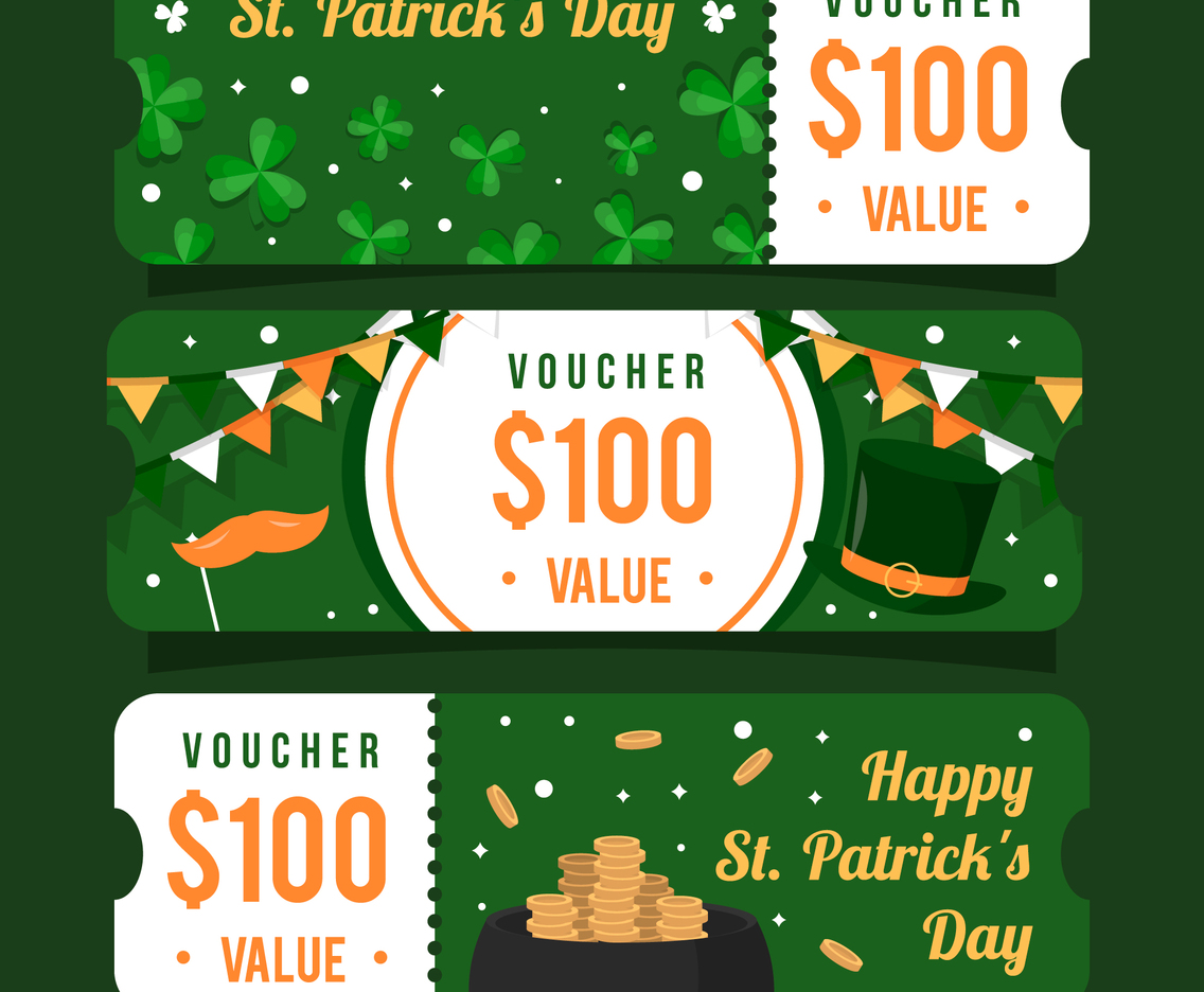 St. Patrick's Day Voucher Collection