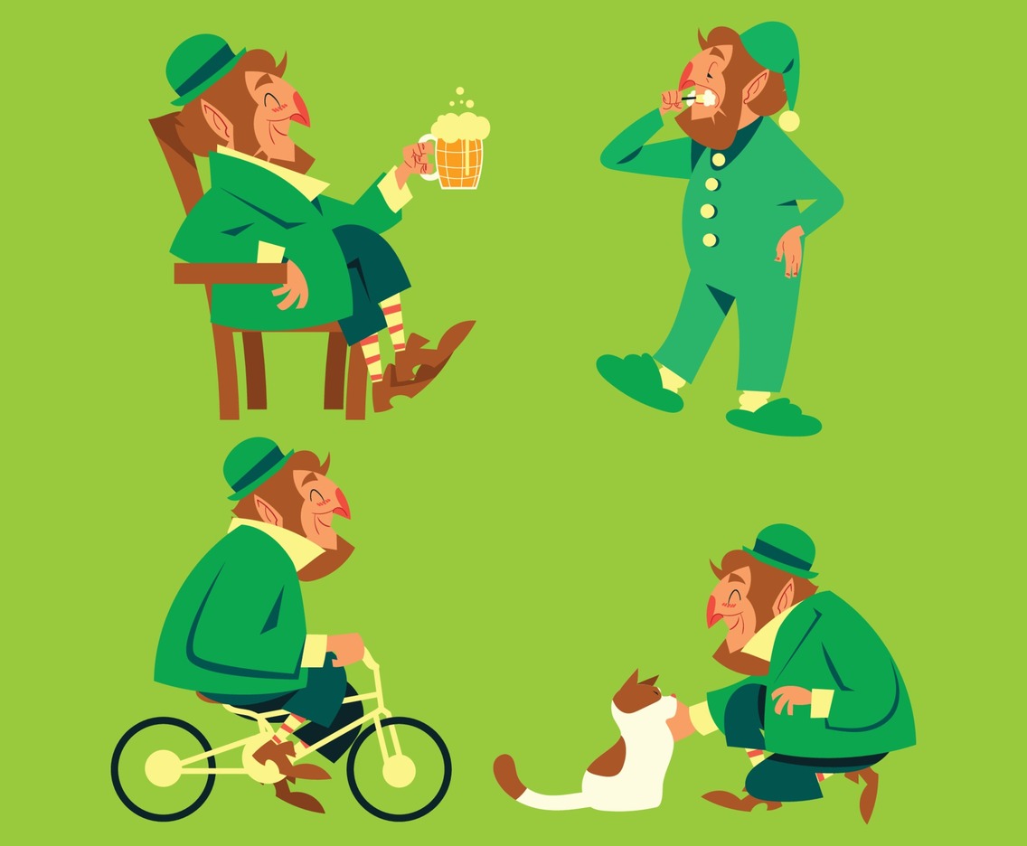 Leprechaun Character Activities Set