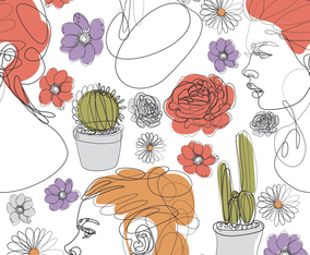 Free line pattern - Vector Art