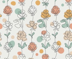 Free line pattern - Vector Art