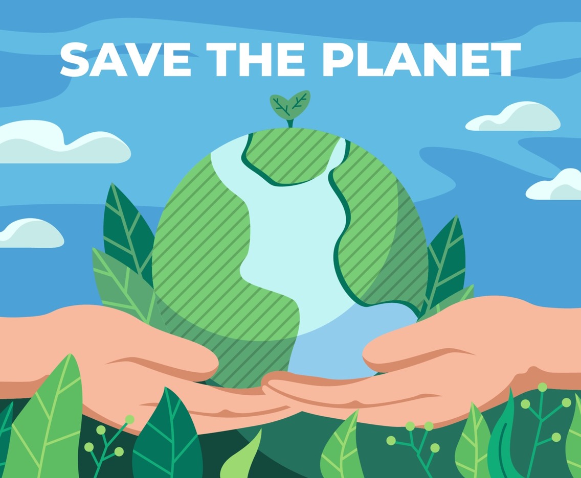 Save The Earth Concept