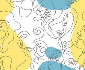 One Line Art Color one line art - 7465 Free Vectors to Download | FreeVectors