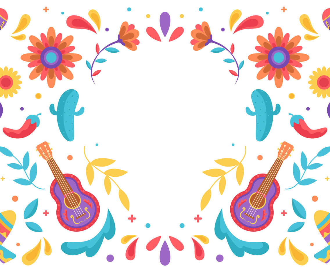 Festifity Cinco de Mayo Background art.