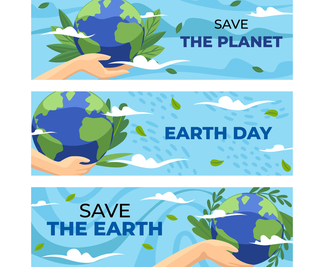 Banner For Earth Day