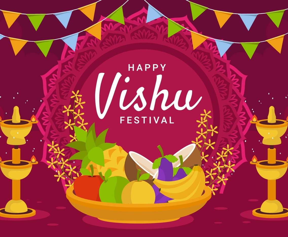 Happy Vishu Background