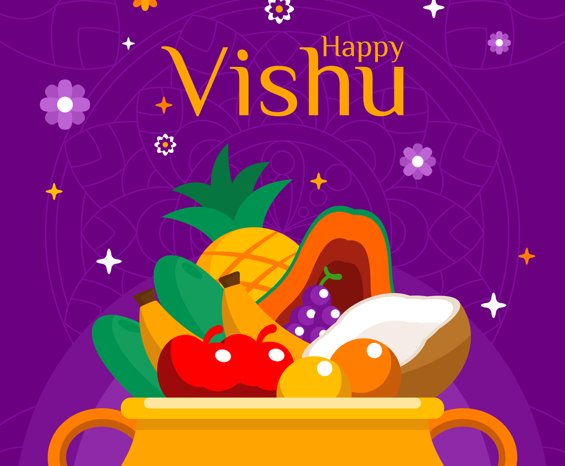 Happy Vishu Background