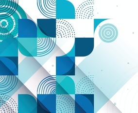 Free abstract teal background - Vector Art