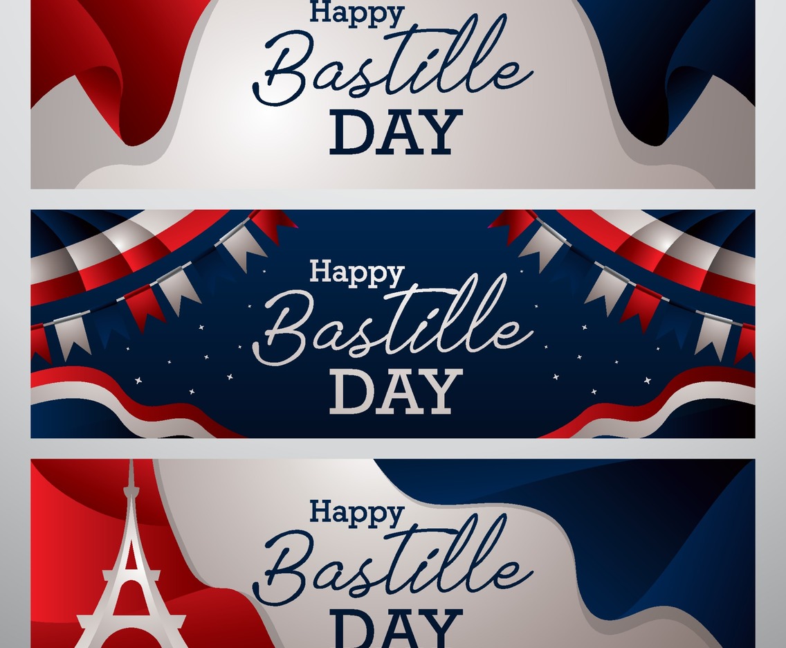 Bastille Day Banner Concept