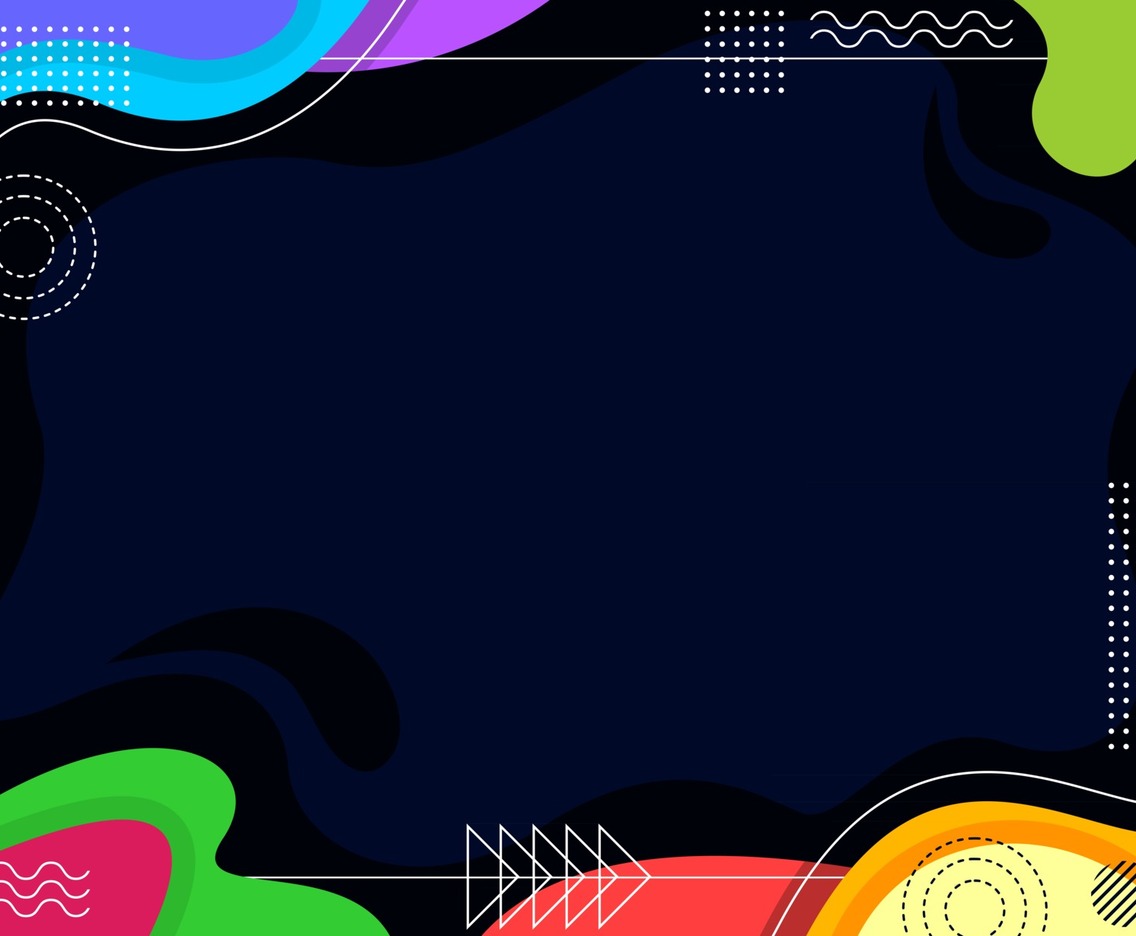 Colorful Stylish Flat Geometric Style Background