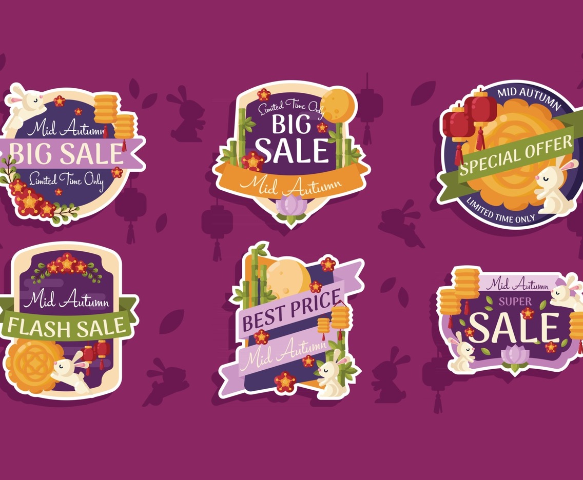 Mid Autumn Sale Badge