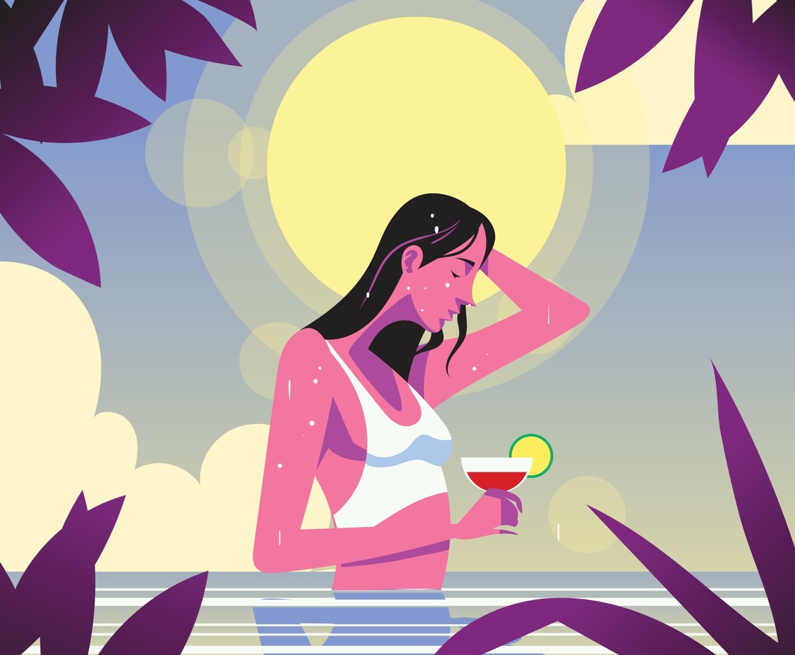 Girl in Swimming Pool