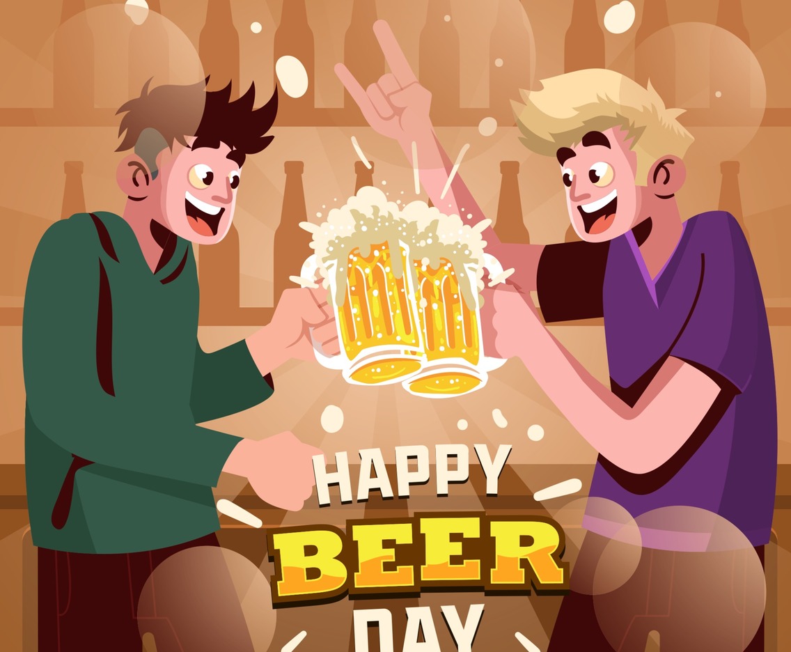 Good Friends Having Good Time with Some Beers
