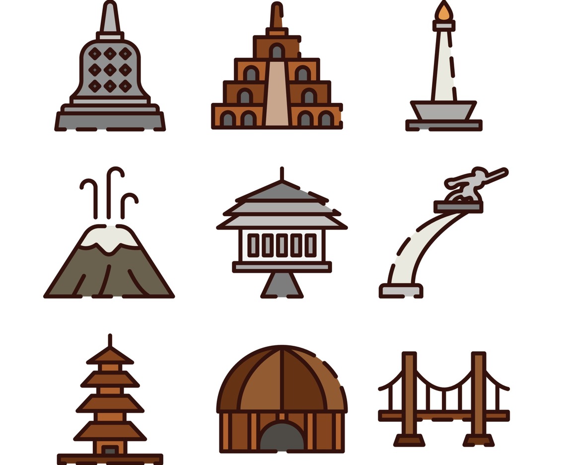 Indonesia Famous Landmarks