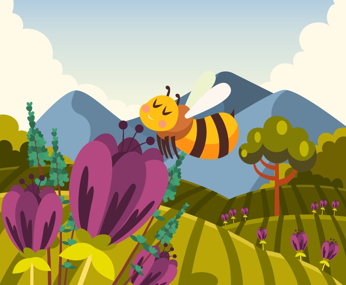 Protect Little Bees Which Create Honey We Love
