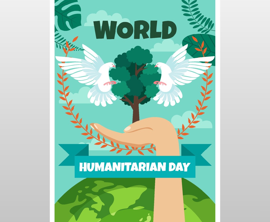 World Humanitarian Day Activism Poster