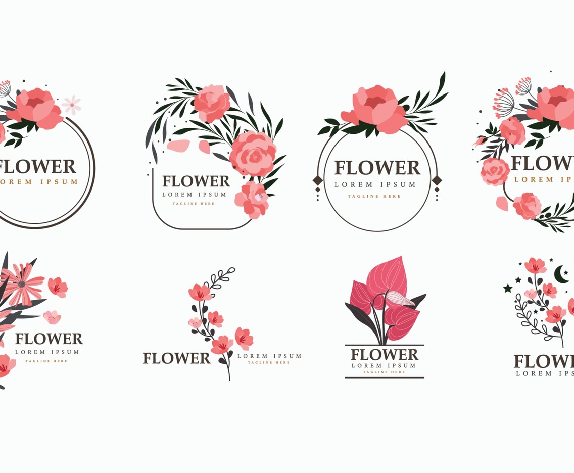 Flowers Logo Template