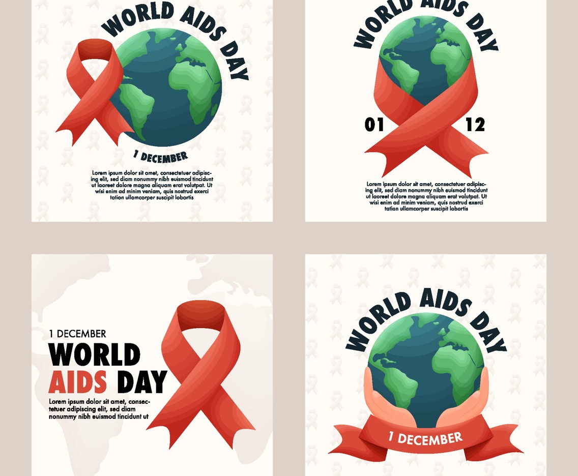 World AIDS Day Social Media Post