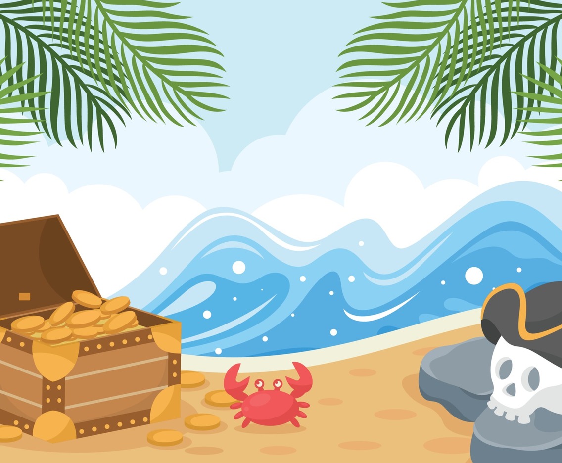 Funny Pirates Background