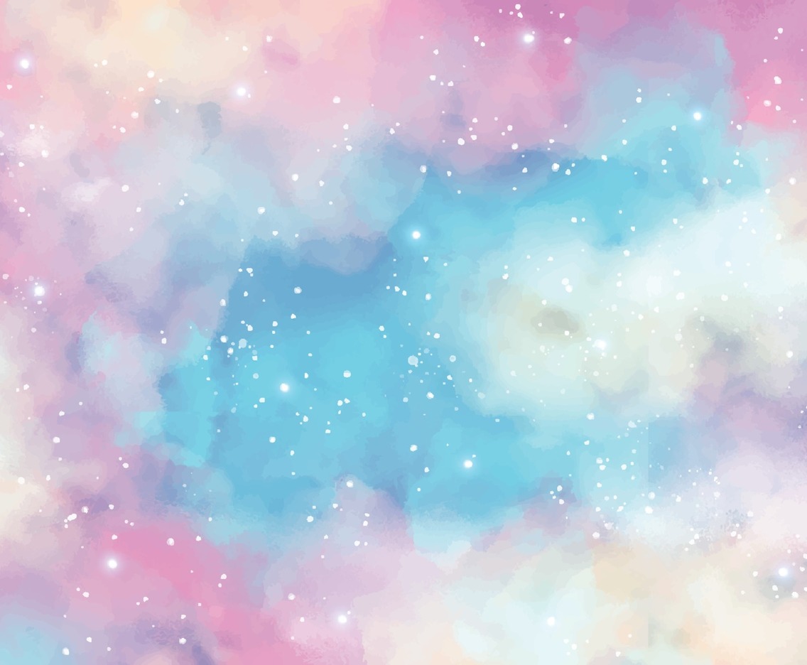 Watercolor Galaxy Background